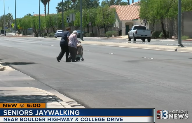 Seniors in the Vegas Suburbs Have to Cross Merciless Streets