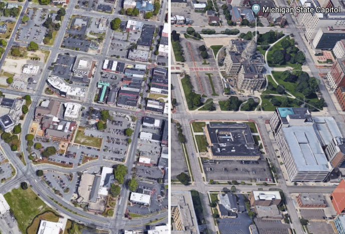 Parking Madness, Round 2: Lansing vs. Greenville