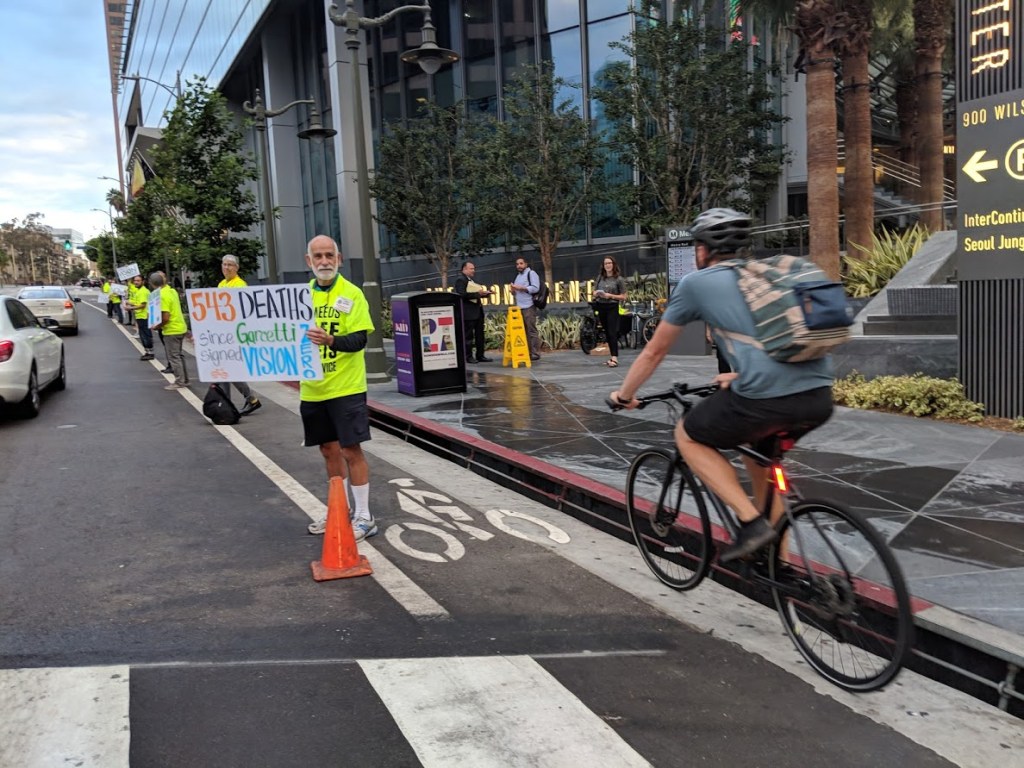 L.A. Mobility Advocates Protest Lack of Progress