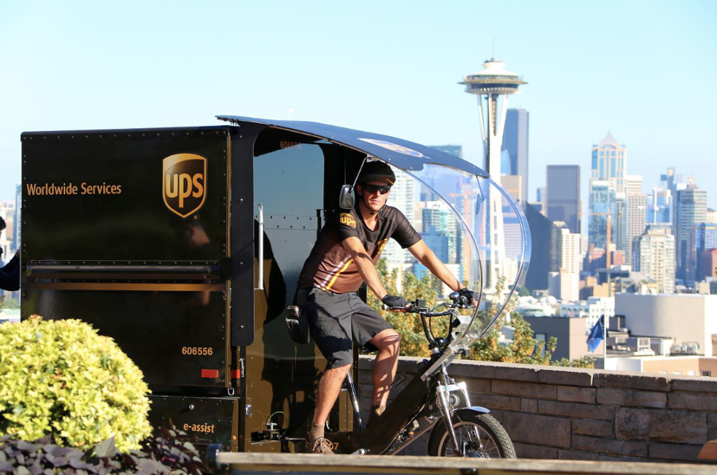 UPS to Test E-Bike Deliveries in Seattle