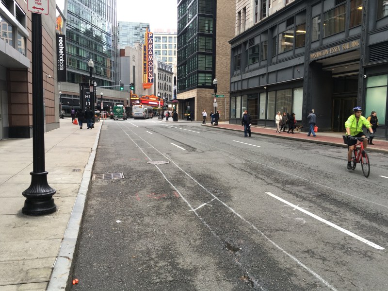 More Dedicated Lanes for Bikes and Buses Downtown