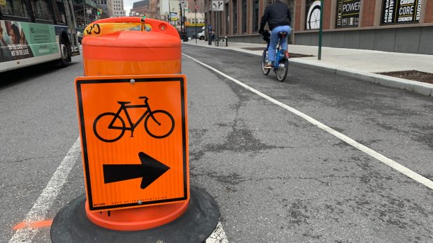 This is How You Do Temporary Bike Lanes During COVID-19