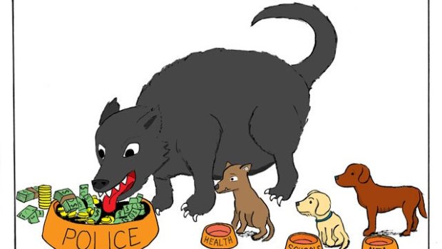 Cartoon: The NYPD is the Wolf in the Fold