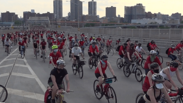 10,000 BLM Cyclists Shut Down the Streets of NYC