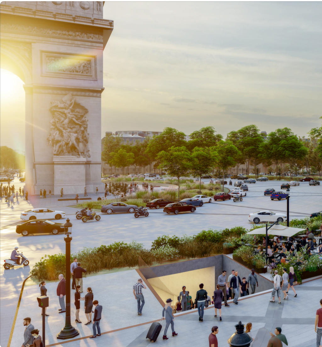 Champs-Élysées Makeover Inspires U.S. Advocates To Push for Better City Arterials