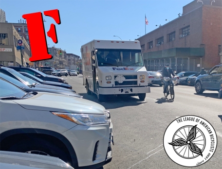 New York Gets an ‘F’ Grade in the New ‘Bike Friendly States’ Survey…