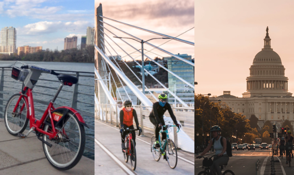 Cycling Through COVID-19: Austin, Portland and Washington, D.C.