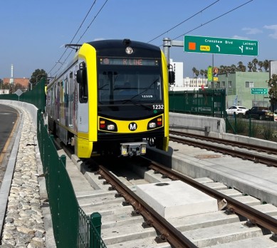 Meet The K: New Light Rail Line Opens in Los Angeles