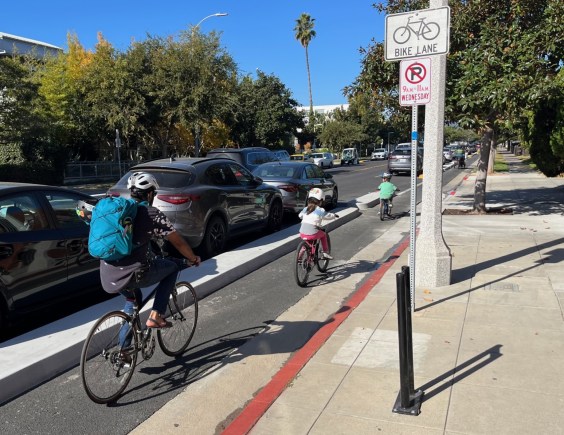 “Watch Out, Amsterdam”: Santa Monica Cuts Ribbon Opening Ambitious Curb-Protected 17th Street Bikeway