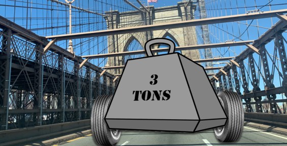 Mega-Cars Violate Brooklyn Bridge Weight Ban with Impunity