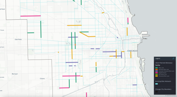 Check Out All the New Bikeways Chicago is Getting Next Year