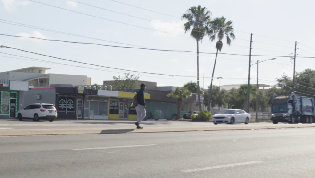 Friday Video: What It’s Like to Walk In Pedestrian-Unfriendly Florida