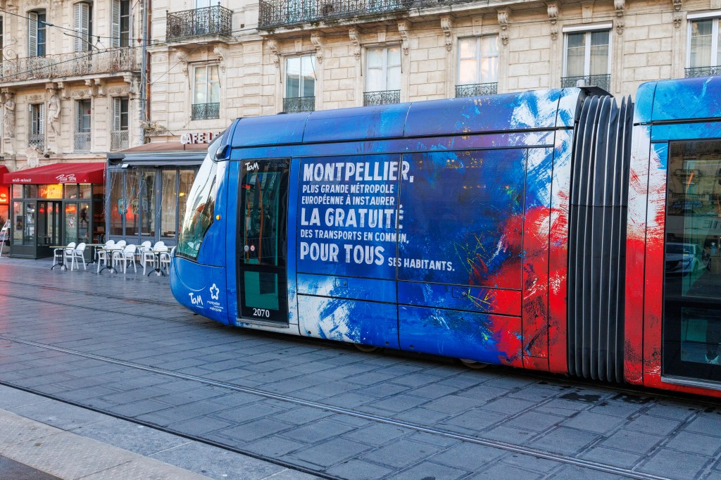 Free Public Transportation: a Postcard from Montpellier